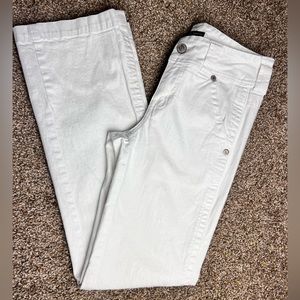 White Jeans Straight Leg NY&C size 4